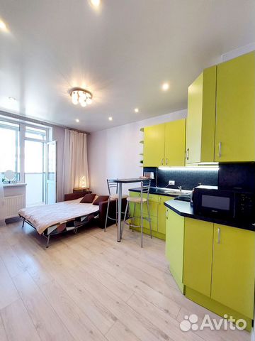 

Квартира-студия, 20,4 м², 1 кровать