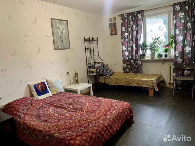 

Квартира-студия, 35 м², 2 кровати