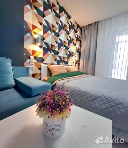 

1-к. квартира, 38 м², 2 кровати