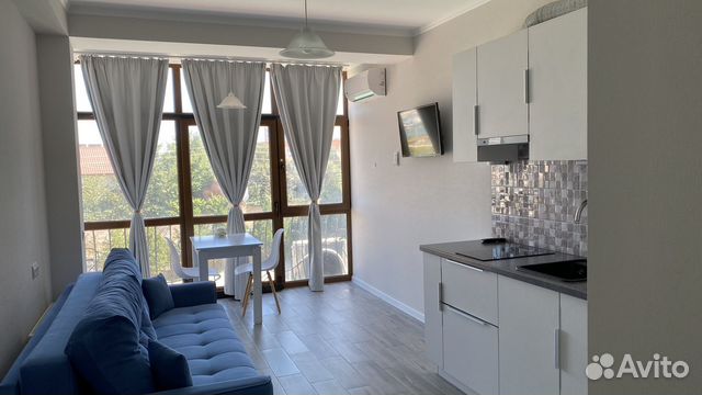 

Квартира-студия, 35 м², 1 кровать