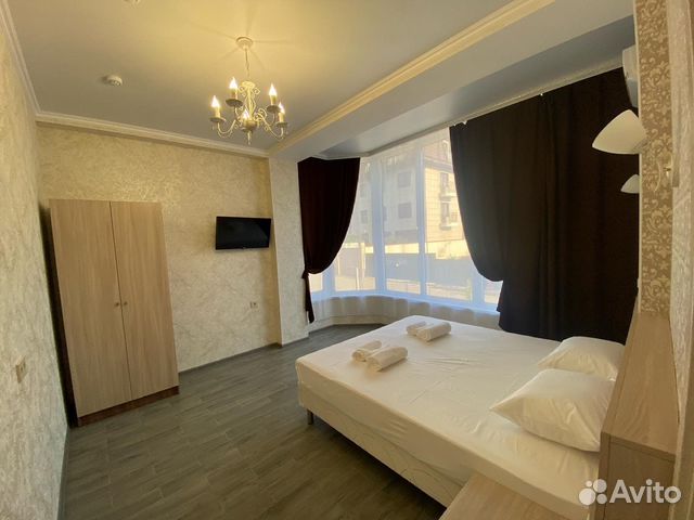 

3-к. квартира в апарт-отеле, 56 м², 4 кровати