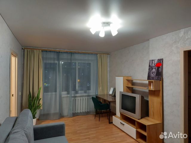 

2-к. квартира, 46 м², 2 кровати