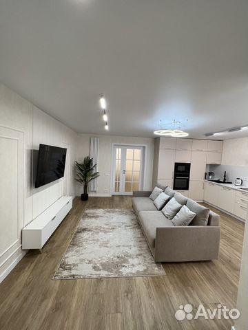 

1-к. квартира, 70 м², 2 кровати