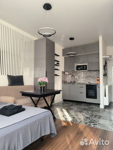 

Квартира-студия, 24 м², 2 кровати
