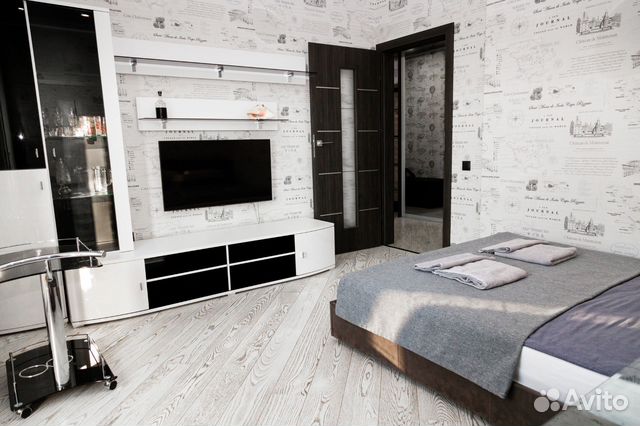 

1-к. квартира, 34 м², 2 кровати