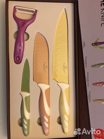 Набор ножей. Ножи Blaumann BL-2066 + Овощечистка