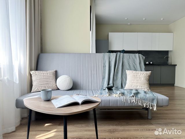 

Квартира-студия, 40 м², 2 кровати