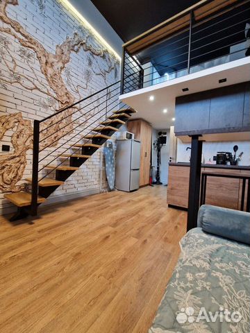 

Квартира-студия, 27 м², 2 кровати