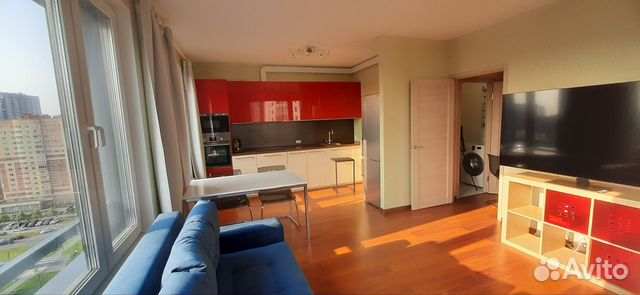 

1-к. квартира, 44 м², 2 кровати