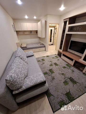 

1-к. квартира, 35 м², 2 кровати