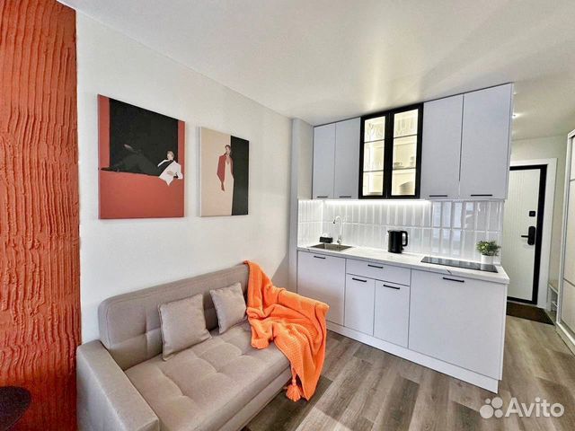 

Квартира-студия, 23 м², 2 кровати