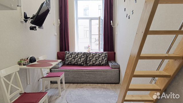 

Квартира-студия, 18 м², 2 кровати