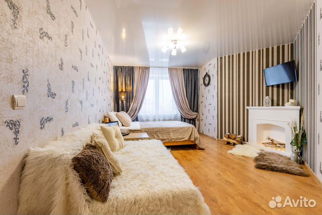 

1-к. квартира, 45 м², 3 кровати