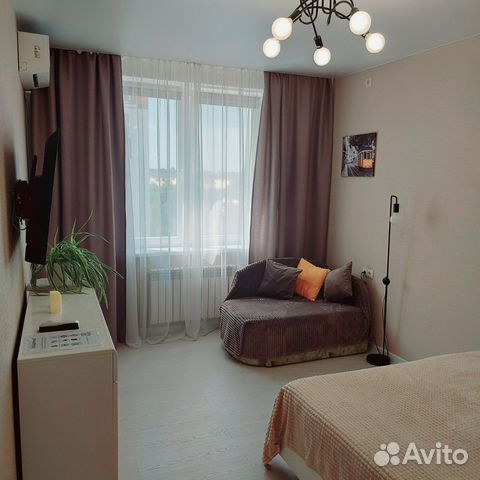 

1-к. квартира, 39 м², 2 кровати