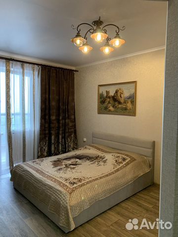 

1-к. квартира, 43 м², 2 кровати
