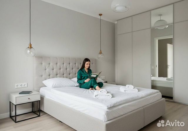 

1-к. квартира, 48 м², 2 кровати