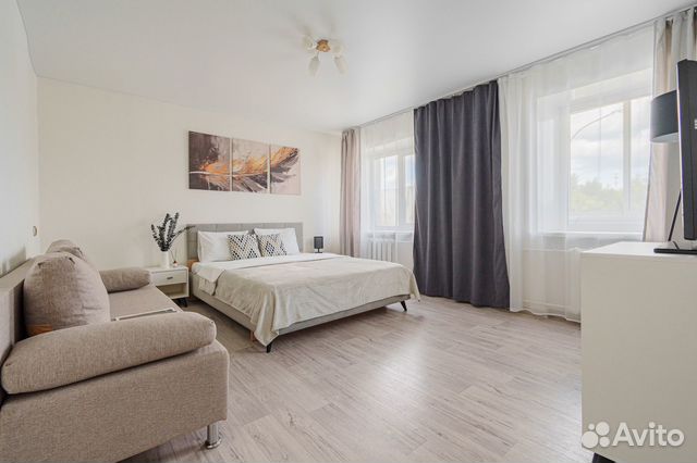 

1-к. квартира, 46,4 м², 2 кровати
