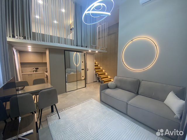 

Квартира-студия, 42 м², 2 кровати