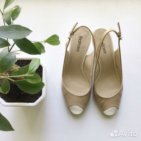 Босоножки кожаные эконика