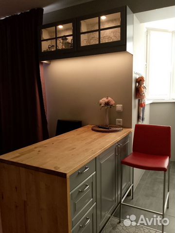 

Квартира-студия, 35 м², 2 кровати
