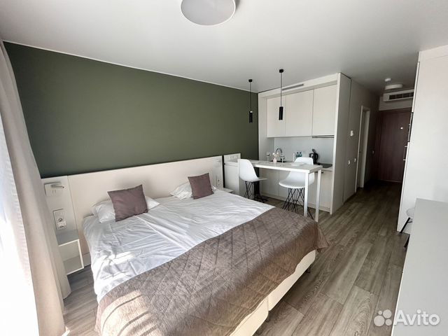 

Квартира-студия, 25 м², 1 кровать