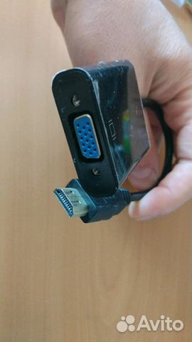 Переходник с hdmi на vga