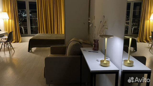 

Квартира-студия, 30 м², 2 кровати