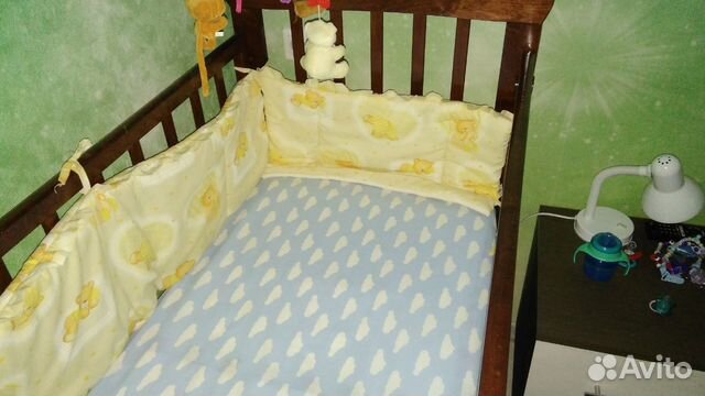 Бортики в кроватку