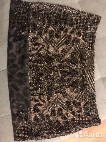 Юбка с пайетками Allsaints размер 12