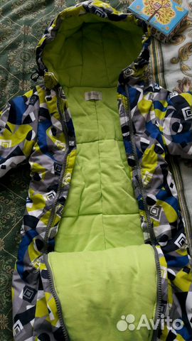 Комбинезон теплая зима 8мес