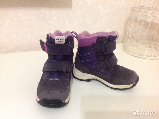 Viking зимние ботинки gore-tex