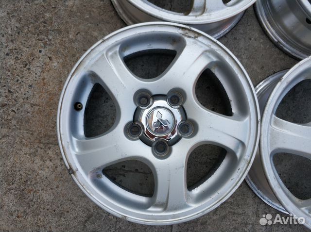 Литые диски из Японии Mitsubishi R15 5х114.3 ET45