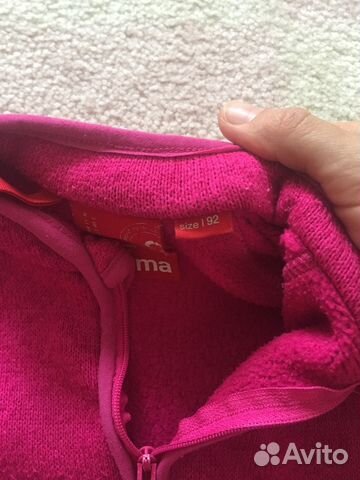 Флисовый костюм (поддева) reima 92