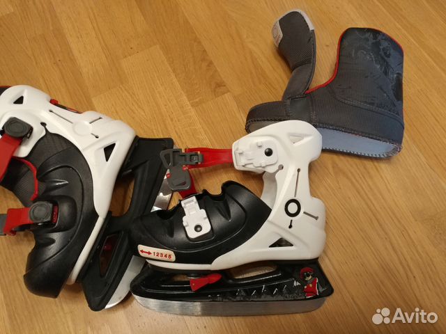 Коньки детские с регулировкой размера 28-32 Коньки детские с регулировкой размера 28-32