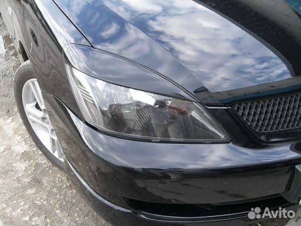 Накладки на фары реснички для Mitsubishi Lancer 9