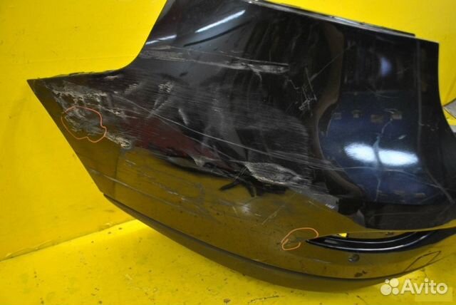 Бампер задний Renault Fluence 2009-2017