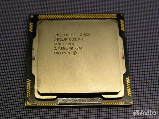 1156 Процессор Intel Core i3-530
