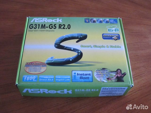 ASRock J3355M новая в упаковке