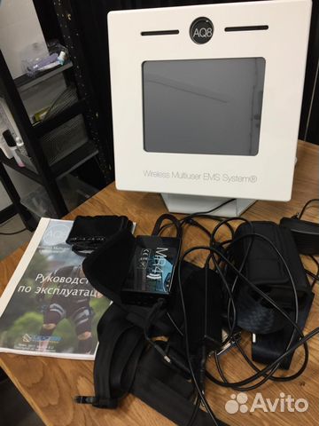 Ems тренажер AQ8 system арт3 +2 блока в комплекте