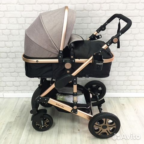 Коляска премиум, 2 в 1, все новые