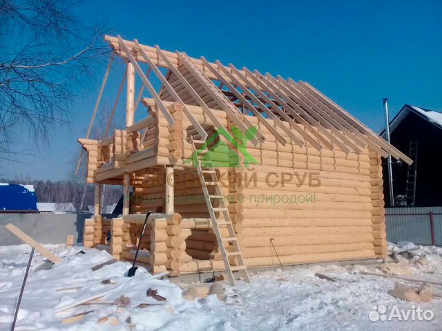 Сруб дома