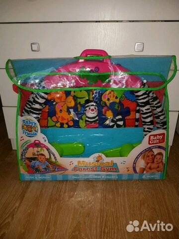 Развивающий коврик музыкальный