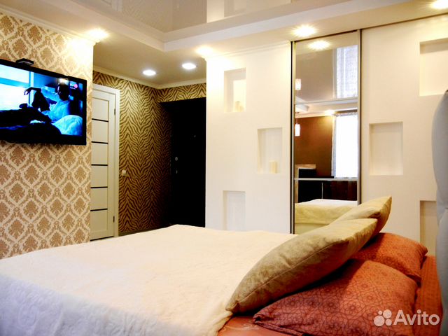 

Квартира-студия, 40 м², 2 кровати