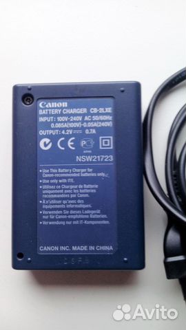 Зарядное устройство Canon CB-2LXE (для NB-5L)