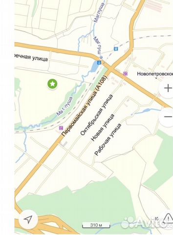 Карта новопетровское московская область