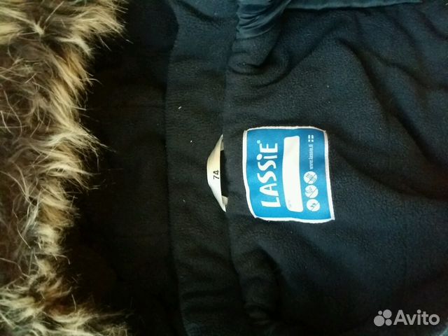 Зимний комбинезон Lassie 74 размер