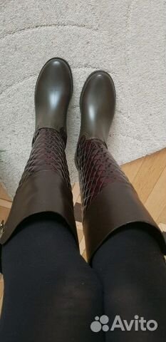 Сапоги резиновые Salvatore Ferragamo 40 размер
