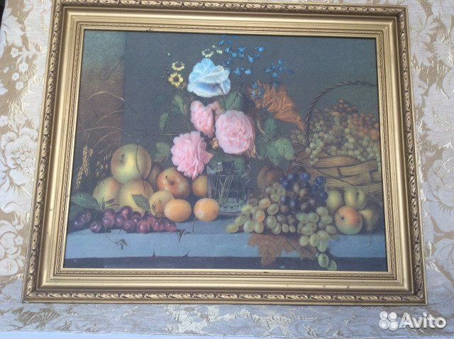 Репродукция картины на холсте. Картины-постеры