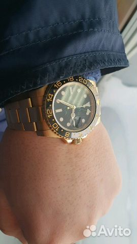 Rolex Gmt-Master II. Золото