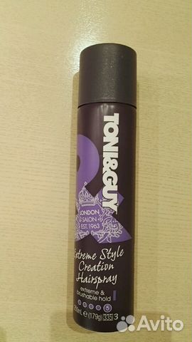 Лак сухой Toni&Guy Extreme Style сверхсильной фикс Лак сухой Toni&Guy Extreme Style сверхсильной фикс